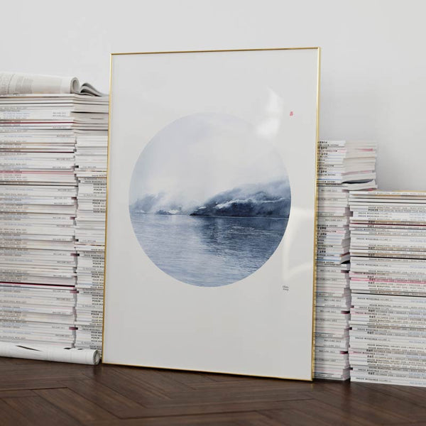 Porteau Cove watercolour art print