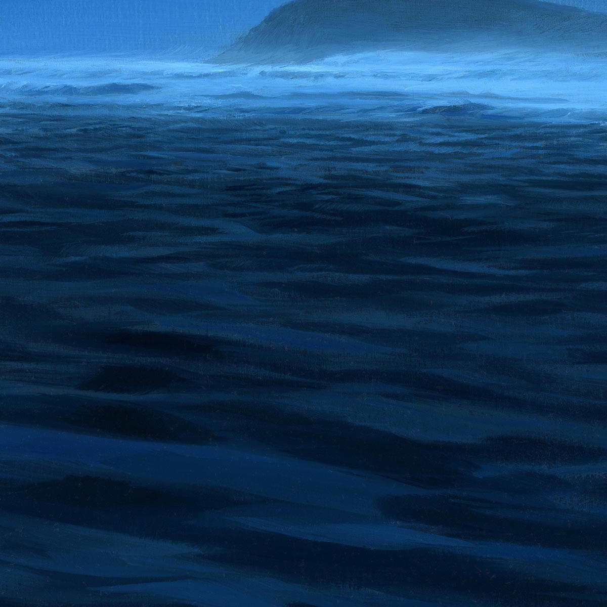 Tofino #6 oil painting print-'Under' series-