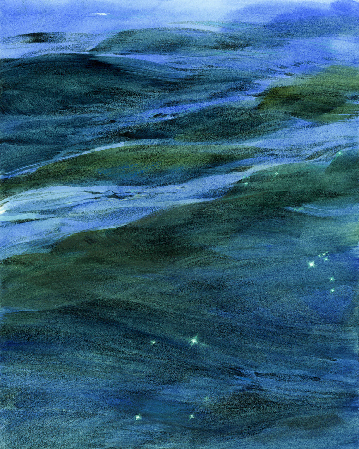 Summer Wave - Charcoal #6